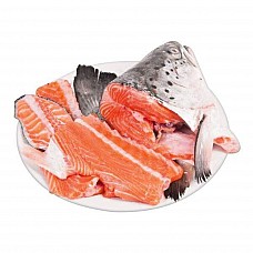 Salmon cuts for soup, 800g