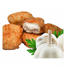 Balto zivju filejas MINI ar ķiploku mērci 50 gr/gb (kaste 5 kg) 40 % fileja, Polija