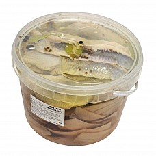 Herring fillets in oil, 2,5kg