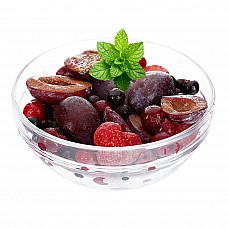 Kompota maisījums (2,5 kg) -zemenes, ķīrši b/kaul, plūmes pus, upenes  Lietuva