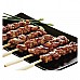 Мясо (бедро) цыплёнка на шпажках Yakitori Satay 25g, приготовленное, замороженое, 1кг Komoro