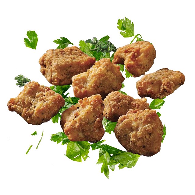 Мясо цыплёнка в хрустящей панировке, замороженое, 1кг