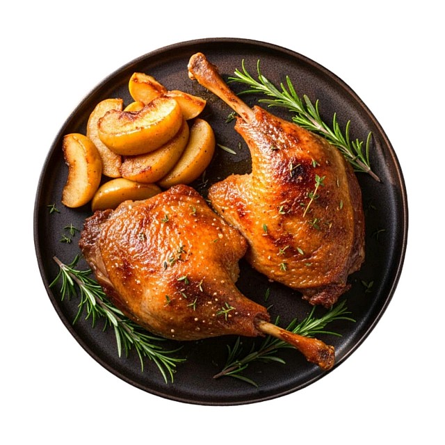 Duck legs Confit (prepared), frozen, 200-250g, (~4kg) France