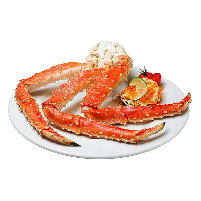 Крабовые ноги и клешни, варёные, замороженные 900-1100г ~2.5кг