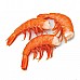 Красная аргентинская креветка, б/г, сырая 13/15 (1kg) 20%