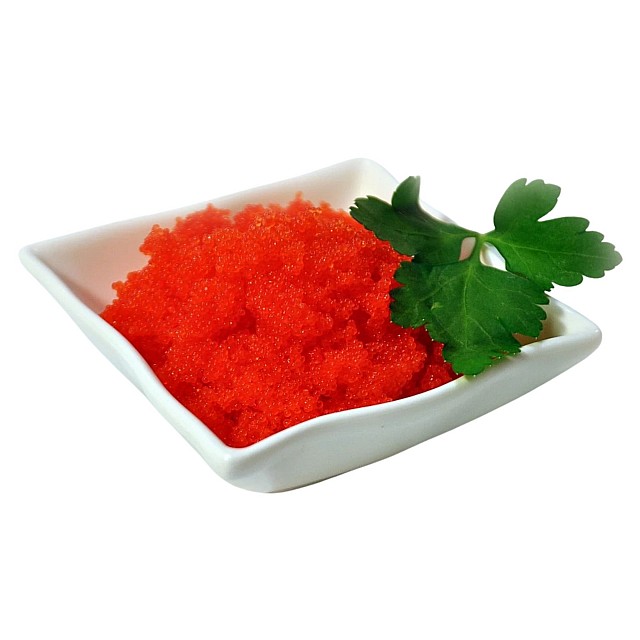 Capelin roe Masago (red), 500g