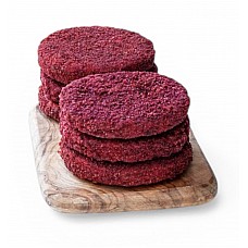 Biešu-lēcu vegānu burgeri 70gr/gab, 3kg  Polija