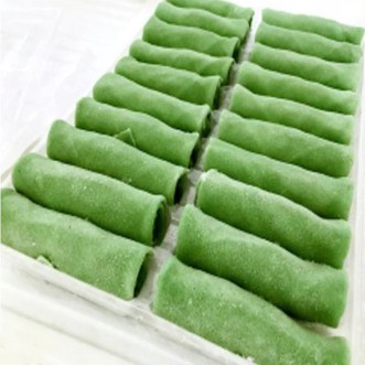 Kārtainās mīklas ruļļi ar dārzeņiem un edamame sojas pupiņām Edamaki Spring rolls 700g (20x35g)