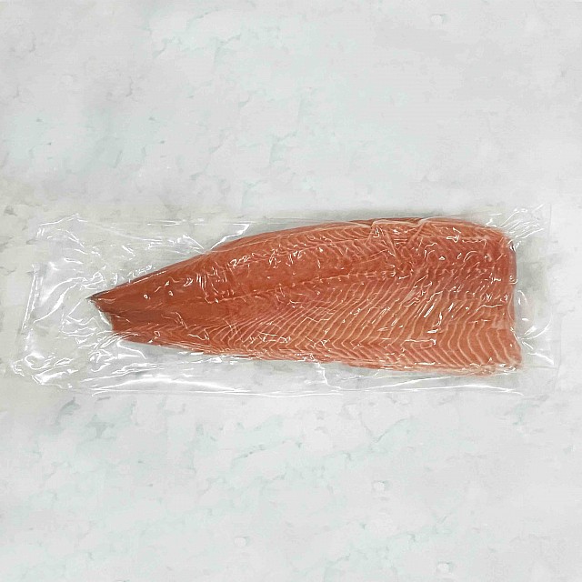 Salted salmon fillet