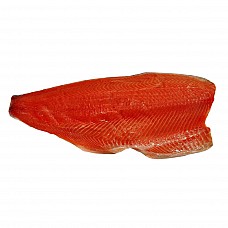 Salmon fillet with skin, D category PREMIUM, boneless, 1.8–2.2 kg, frozen (15 kg), Chile
