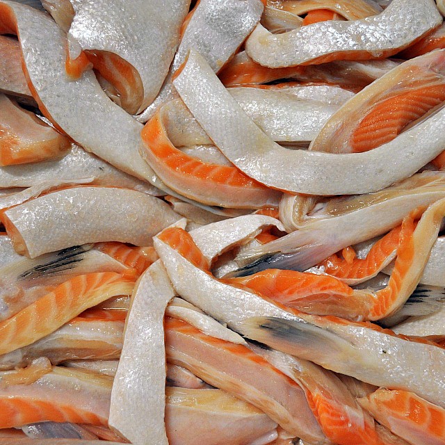 Брюшки лосося охл. Латвия