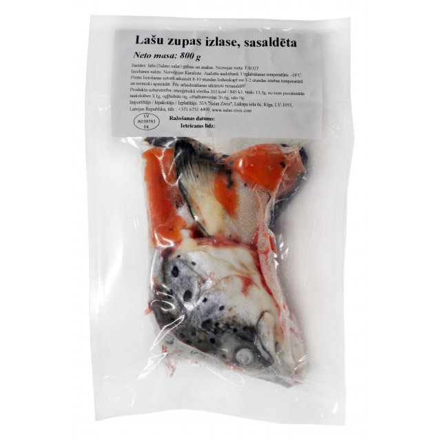 Salmon soup mix, 800g