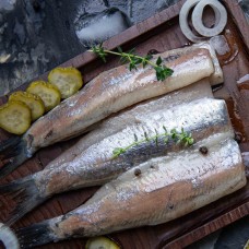 Siļķu filejas Matjas Dutch ar asti, 850g, saldētas