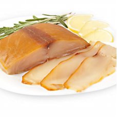 Melnā eskolara fileja auksti kūpināta (300g-700g), sveramā