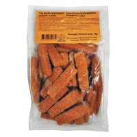 Fish frillets fingers breaded, 30gr/pcs (65% fillets), 1kg