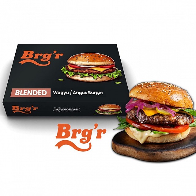 Говяжие Стейк-бургеры Wagyu & Angus (24x200g) 4.8kg