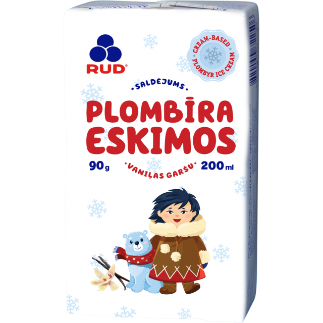 Sendwich "Eskimos" Ice-cream Vanilla, 90g/200ml