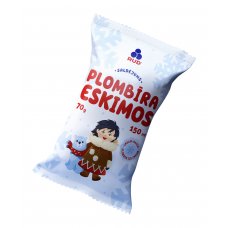 Saldējums vafeļu glāzītē "Eskimos" ar vaniļas garšu, 150ml/70g