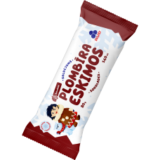 Šokolādes saldējums šokolādes glazūrā "ESKIMOS", 80g/140ml