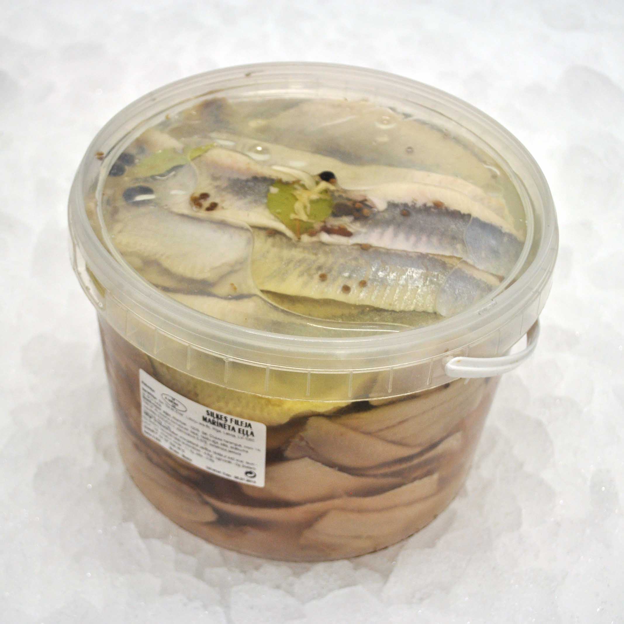 Herring fillets in oil, 2,5kg