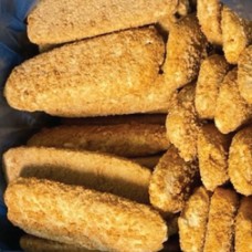 Mintaja fileja porcijas kraukšķīgā panējumā,  100g/gab, 67% fileja, 6kg