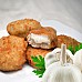 White fish fillets breaded MINI with garlic sauce, 50g/pcs, (40% fillets), 5kg box
