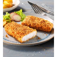 Balto zivju porcijas Trapece panējumā sald.  5kg