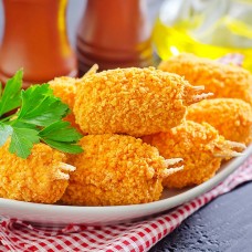 Breaded Crab Claws 1kg x 4 (4kg), 30% surimi, Lithuania