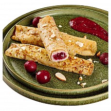 Блинчики "Francuzskije" с вишней ~62gr 5 kg