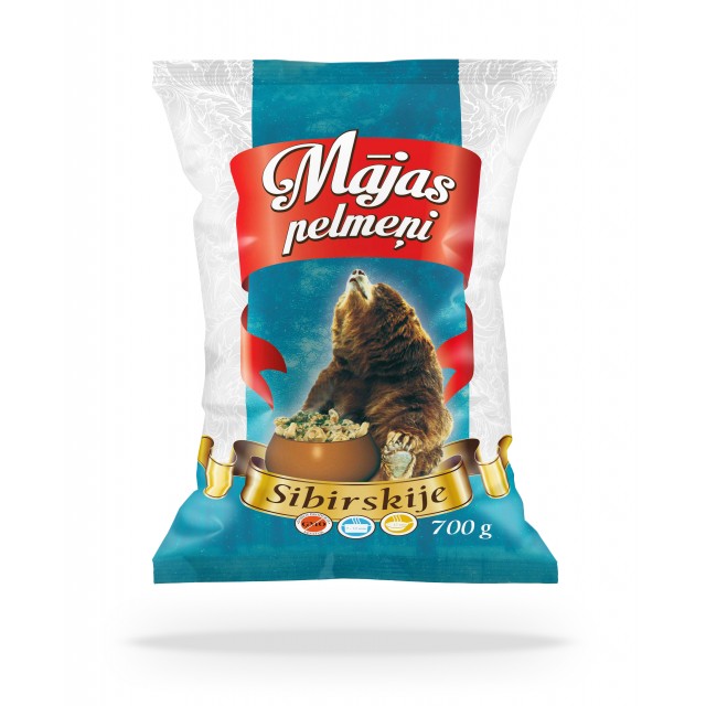 Pelmeņi Sibirskije mājas, 700g