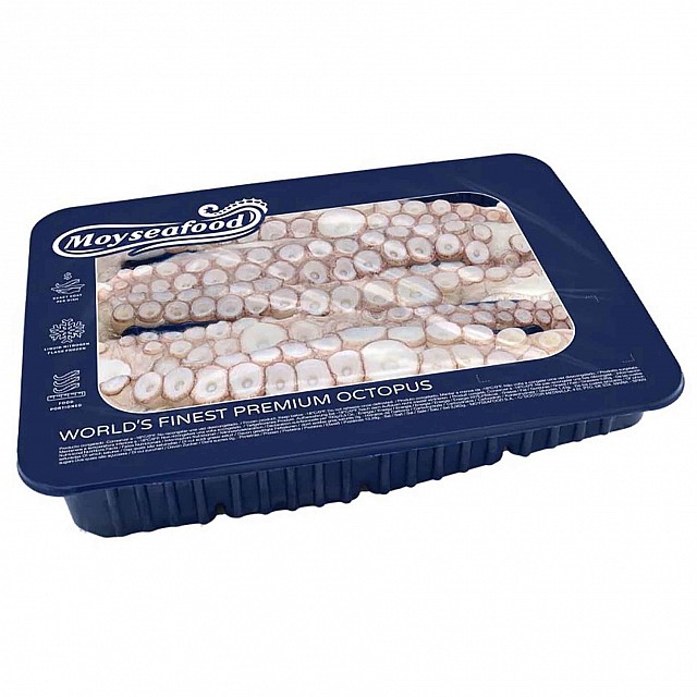 Octopus Raw Tentacles, frozen 170g x 12pcs, Spain (4x2kg) Moyseafood