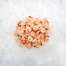Vannamei cooked and peeled, tail-on 26/30, 1kg, 20%