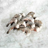 Black Tiger head-less, shell-on, raw 26/30, 1kg, Easy Peel 20%