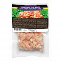 Coldwater prawns cooked, peeled 250/350, 200g, 20%