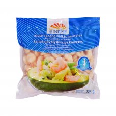 Pacific white shrimps cooked, peeled, Sunrise 100/200, 300g, 25%