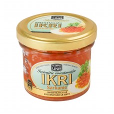 Sviestmaižu ikri sarkanie, 30 x 100gr, Latvija