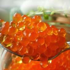 Lašišinių žuvų ikrai, 500g, sušaldyti