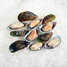 Zaļās mīdijas, pusītes 30/40, 1kg