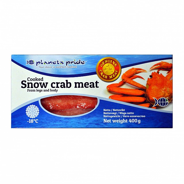 Мясо снежного краба 35/65 Канада/Китай 340 Planet's Pride