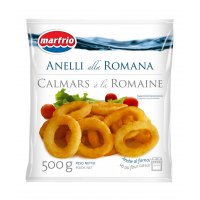 Battered squid rings Romana, 500g