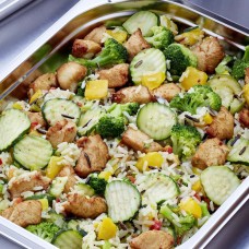 Mix rice with vegetables and chicken, 1.5kg