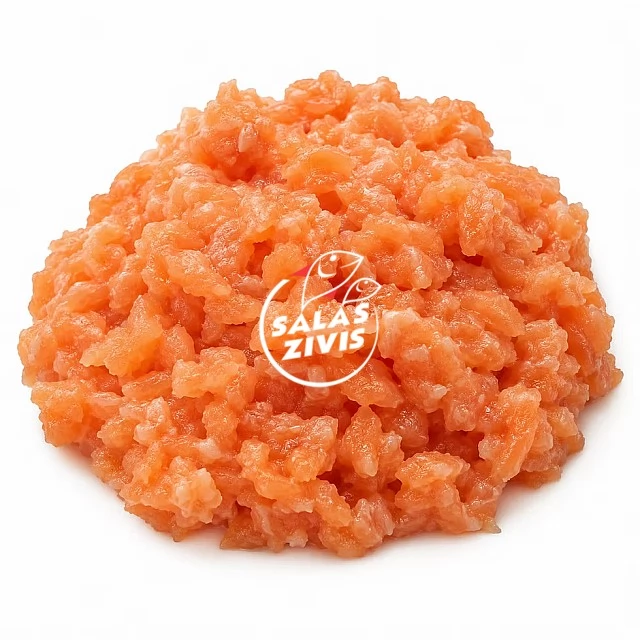 Salmon mince, frozen, 5kg