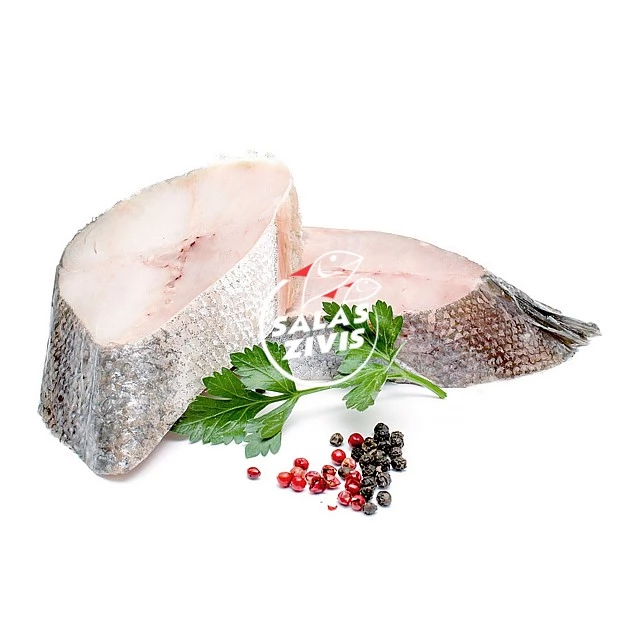 Hake steaks, IQF, frozen, Box 3kg