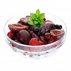 Kompota maisījums (2,5 kg) -zemenes, ķīrši b/kaul, plūmes pus, upenes  Lietuva