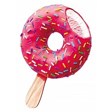 Ice Cream "DONUT Vanilla-Strawberry" 21x70g/100ml