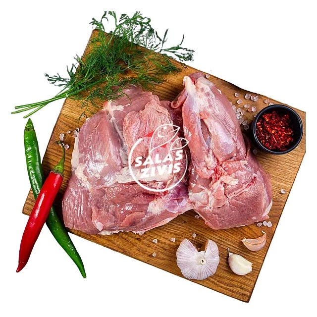 Tītara šķiņķis b/k, b/ā, 2kg vakuumā