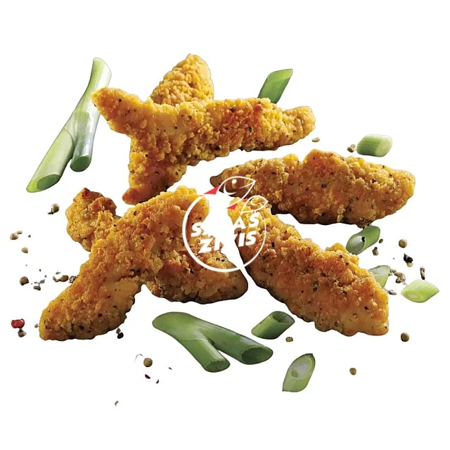 Cāļa fileja kraukšķīgā panējumā Goujons 40g, saldēta 5x2kg IQF
