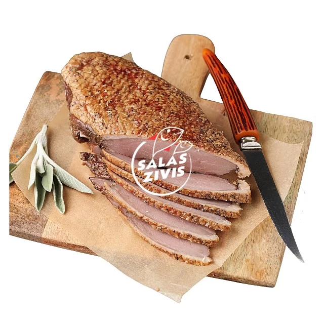 Duck breast fillet, smoked, frozen ~5kg France