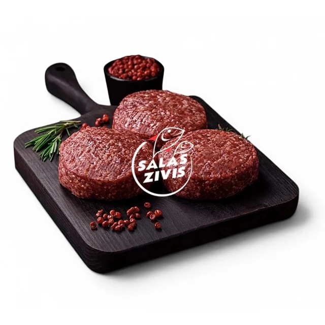 Говяжие Стейк-бургеры 100% Angus "Smash burgers"  (170g)