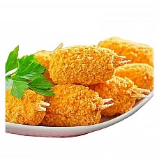 Krabju spīles, panējumā, Lietuva 1kg x 4 (4kg) 30% surimi